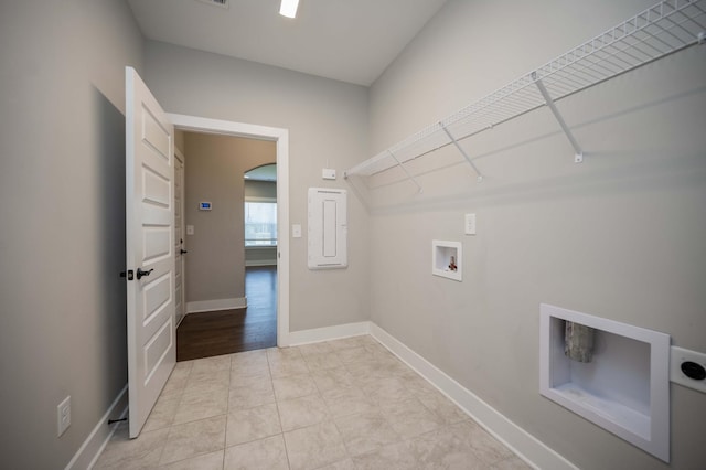 4302 Peacemill Ln, Murfreesboro, TN 37128 - laundry area featuring hookup for a washing machine and hookup for an electric dryer