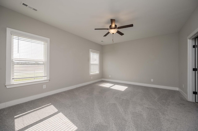 4302 Peacemill Ln, Murfreesboro, TN 37128 - carpeted spare room with a ceiling fan and baseboards
