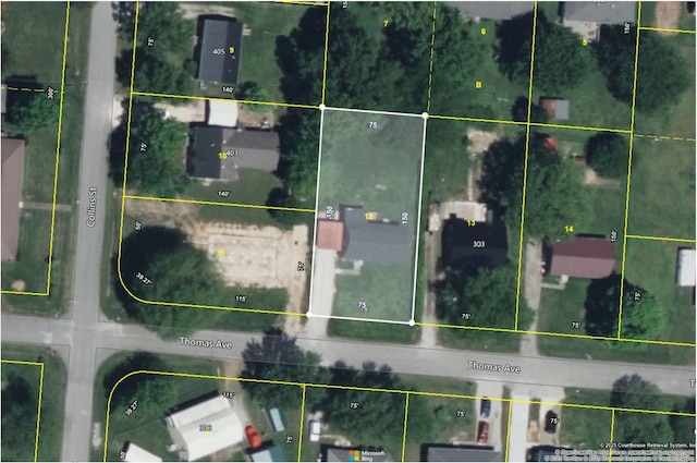 305 Thomas Ave, Hohenwald, TN 38462 - map