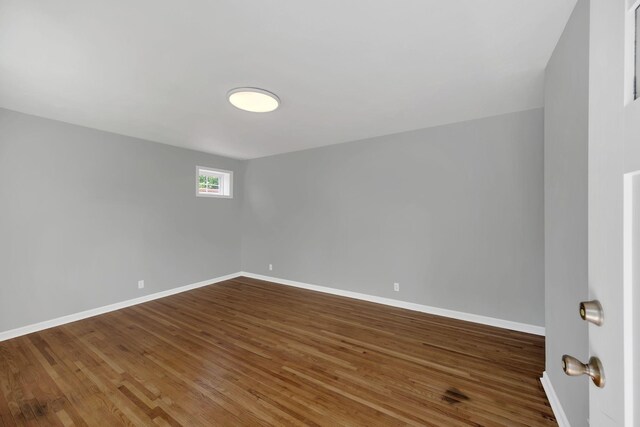 305 Thomas Ave, Hohenwald, TN 38462 - spare room with baseboards and wood finished floors