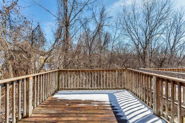 view of deck