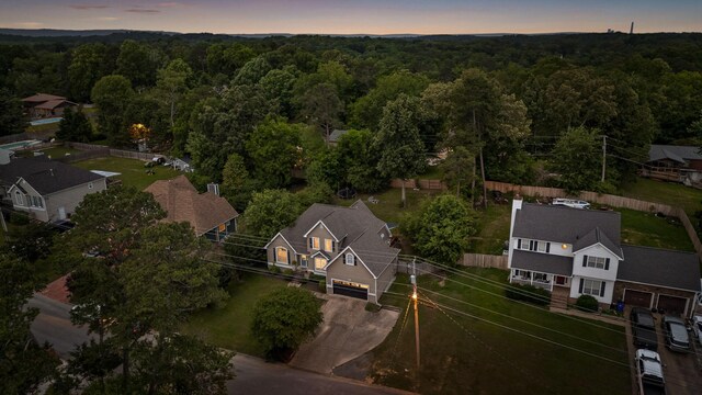 2321 Chimney Hills Dr, Soddy Daisy, TN 37379 - drone / aerial view of a forest