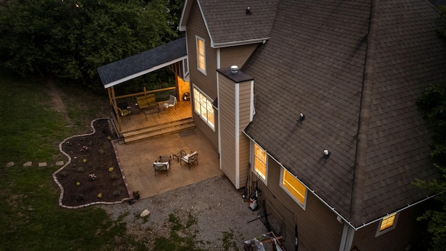 2321 Chimney Hills Dr, Soddy Daisy, TN 37379 - view from above of property