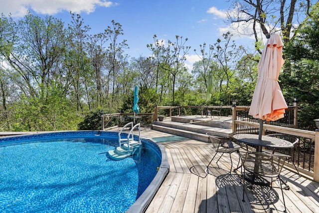 203 Tom Robinson Rd, Franklin, TN 37064 - outdoor pool with a deck