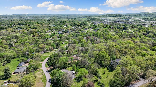 203 Tom Robinson Rd, Franklin, TN 37064 - bird's eye view featuring a forest view and a mountain view