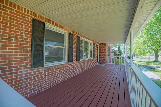 115 Highland Dr, Winchester, TN 37398 - deck featuring a porch