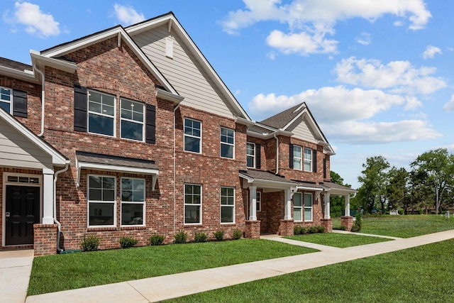 2900 Suzanne Landon Dr Unit C5, Murfreesboro, TN 37130 - craftsman house with a front lawn and brick siding