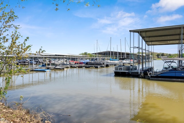 223 Edgewood Dr, Hendersonville, TN 37075 - dock area featuring a water view