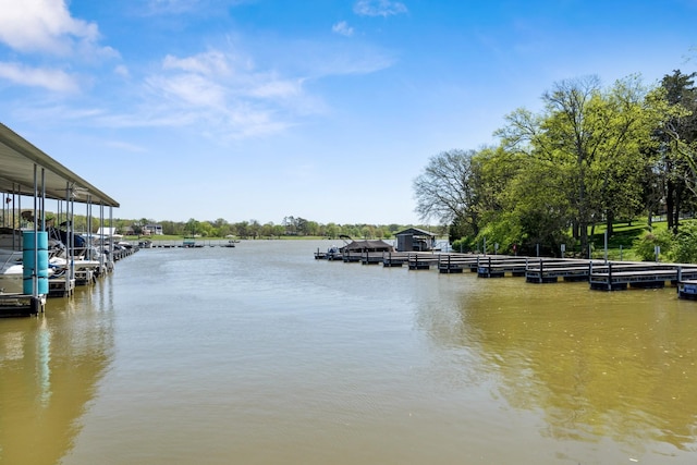 223 Edgewood Dr, Hendersonville, TN 37075 - dock area featuring a water view