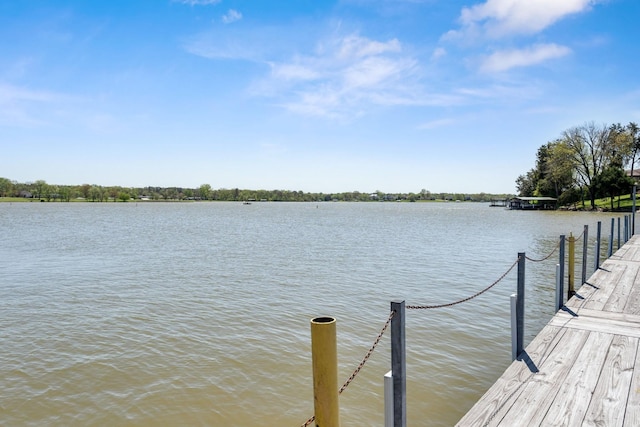 223 Edgewood Dr, Hendersonville, TN 37075 - view of dock with a water view