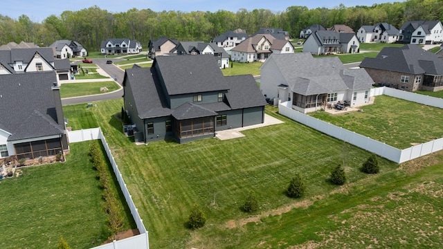 6913 Pembrooke Farms Dr, Murfreesboro, TN 37129 - drone / aerial view with a residential view