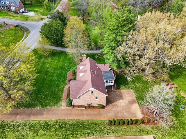 aerial view