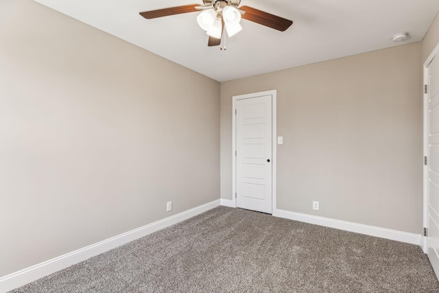 48 Gratton Ests, Clarksville, TN 37043 - carpeted empty room with baseboards and a ceiling fan
