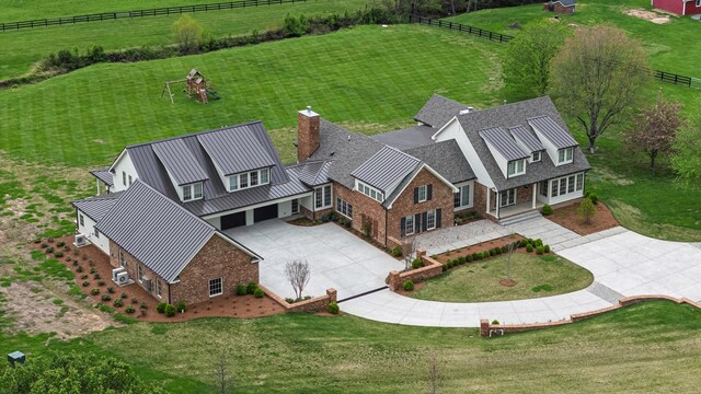 4535 Peytonsville Rd, Franklin, TN 37064 - aerial view with a rural view