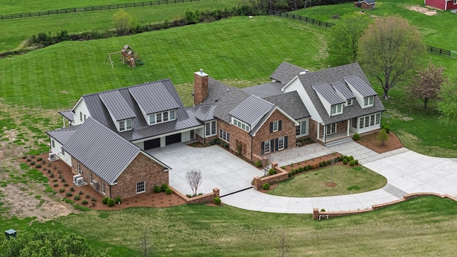 4535 Peytonsville Rd, Franklin, TN 37064 - aerial view featuring a rural view