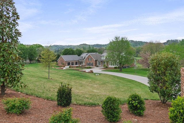 4535 Peytonsville Rd, Franklin, TN 37064 - view of front facade with a front lawn