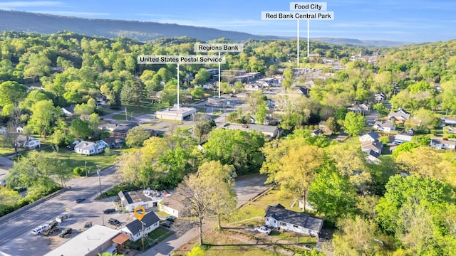 aerial view
