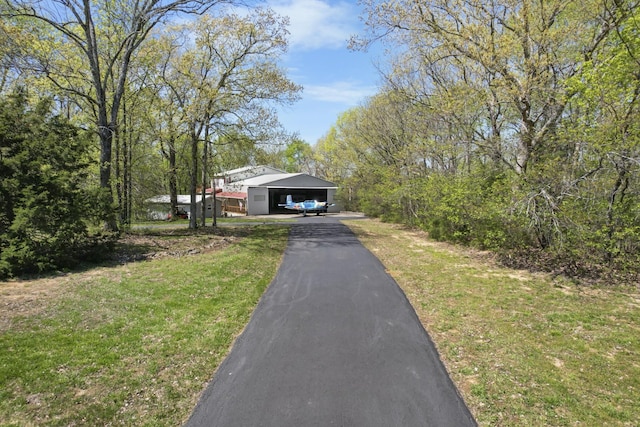 exterior space with driveway