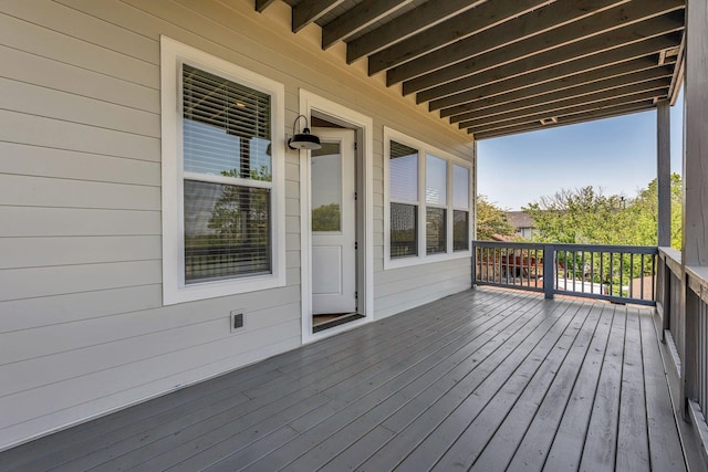 418 Mercomatic Dr, Nashville, TN 37209 - view of wooden terrace