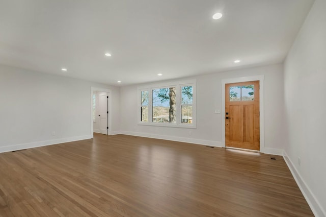 931 Downey Dr, Nashville, TN 37205 - interior space with baseboards, recessed lighting, dark wood finished floors, and a healthy amount of sunlight