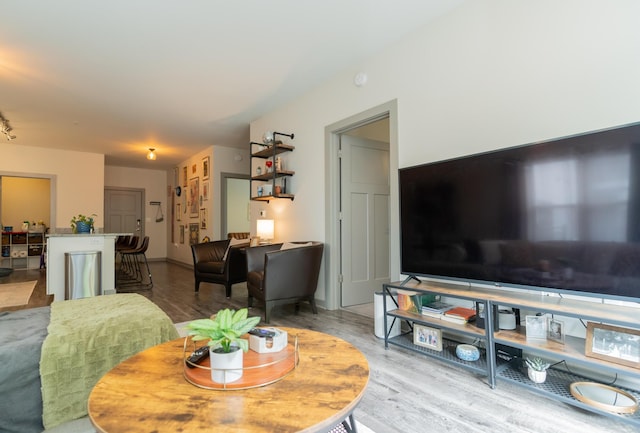 782 Riverfront Pkwy Unit 301, Chattanooga, TN 37402 - living area with wood finished floors