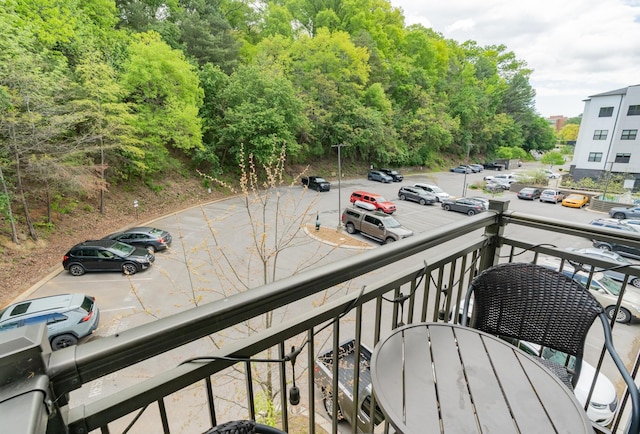 782 Riverfront Pkwy Unit 301, Chattanooga, TN 37402 - balcony with outdoor dining area