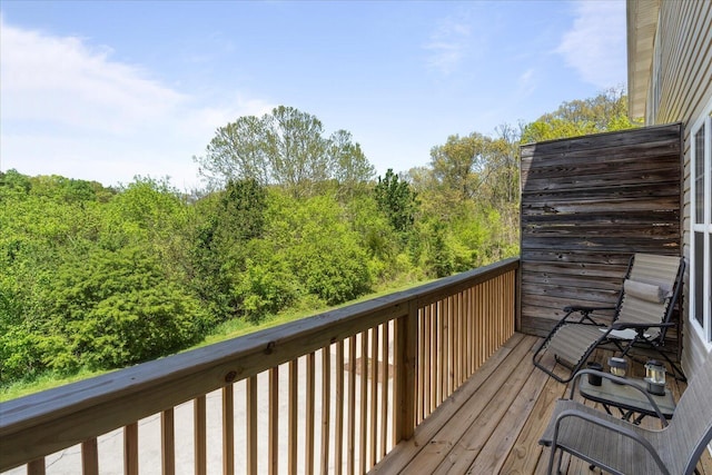 9051 Haileys Pond Dr, Ooltewah, TN 37363 - view of wooden deck