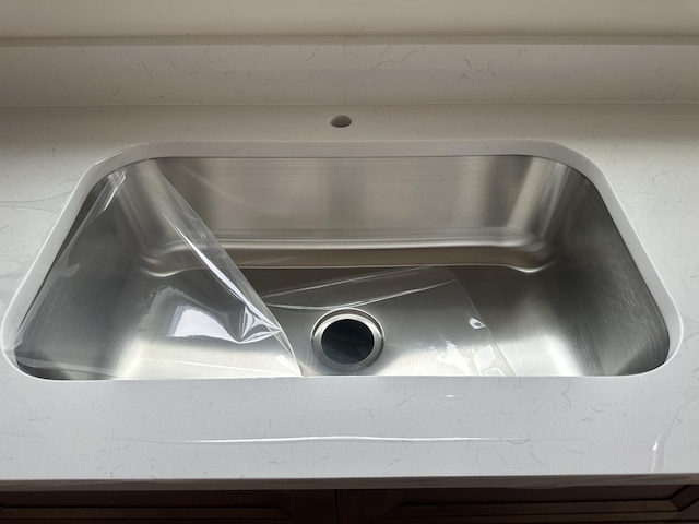 1229 Elizabeth Ln, Clarksville, TN 37042 - kitchen view of a sink and light countertops