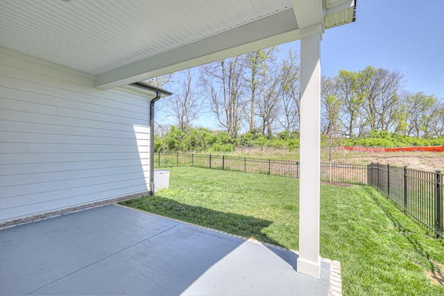 1084 Linn Cove Ct, Gallatin, TN 37066 - view of yard with a patio area and a fenced backyard