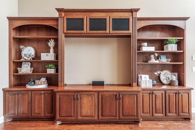 interior details featuring wood finished floors