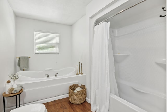 7565 N County Line Rd, Fairview, TN 37062 - bathroom featuring wood finished floors