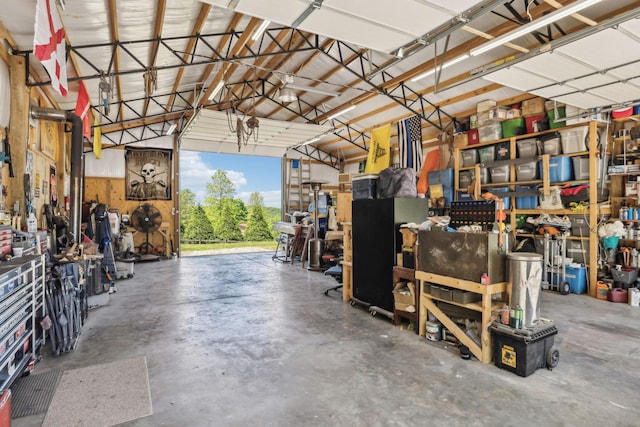 7565 N County Line Rd, Fairview, TN 37062 - view of garage