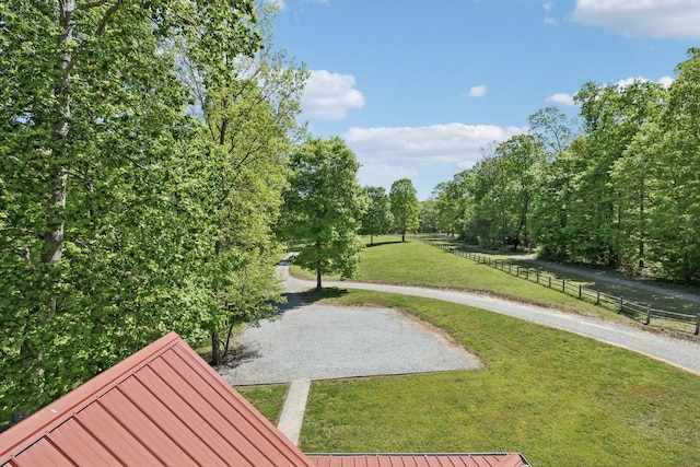 7565 N County Line Rd, Fairview, TN 37062 - view of community featuring a lawn and fence