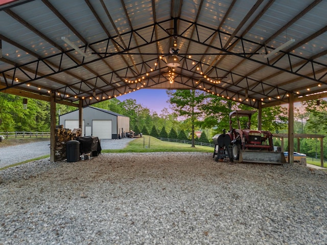 7565 N County Line Rd, Fairview, TN 37062 - view of horse barn