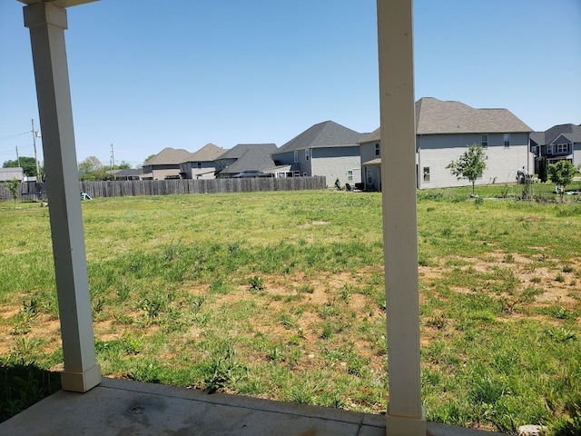 2260 Viking Ct, Murfreesboro, TN 37127 - view of yard with fence and a residential view