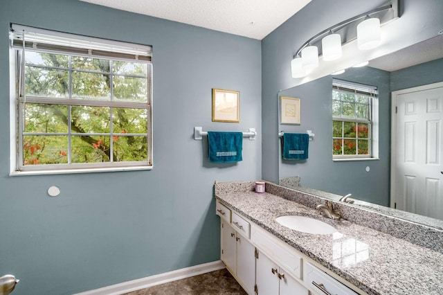 5148 Roxborough Dr, Hermitage, TN 37076 - bathroom featuring baseboards and vanity