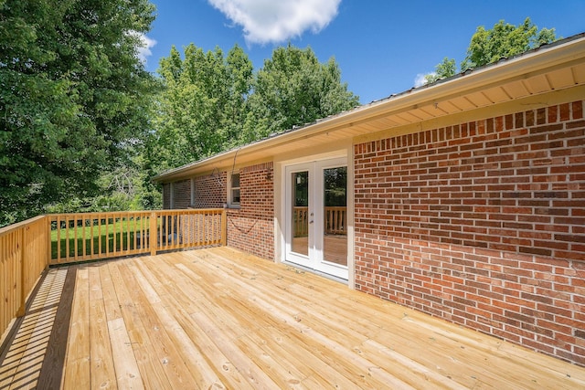 100 Hop Anderson Ln, Gainesboro, TN 38562 - deck featuring french doors