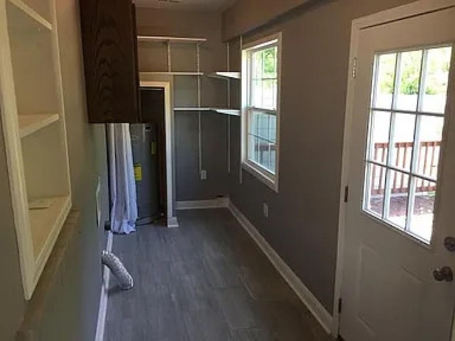 114 Hamblen Ave, Old Hickory, TN 37138 - interior space featuring baseboards and dark wood-style floors