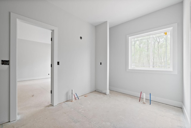 view of unfurnished bedroom