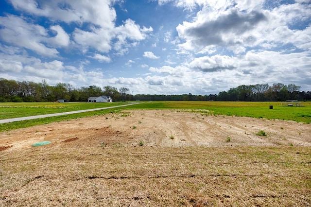 view of home's community featuring a rural view