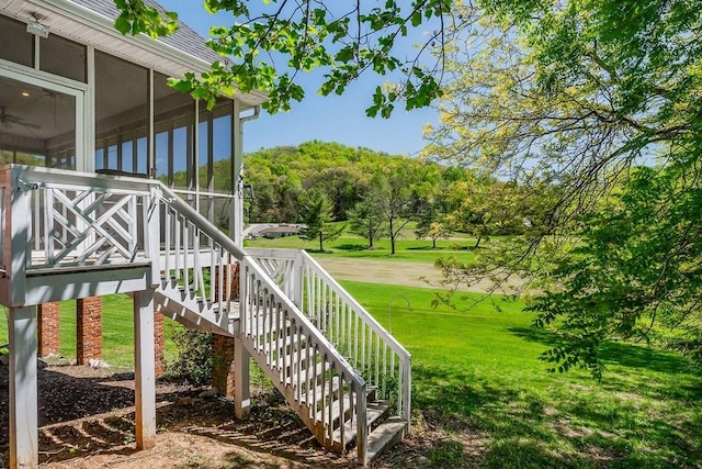 1319 N Plantation Dr, Cookeville, TN 38506 - exterior space with a sunroom