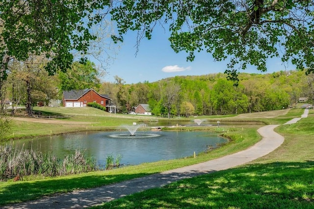 1319 N Plantation Dr, Cookeville, TN 38506 - property view of water featuring a view of trees