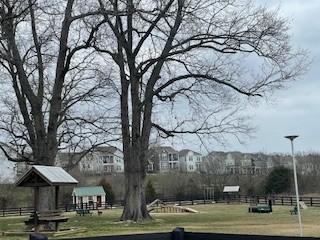 surrounding community featuring fence