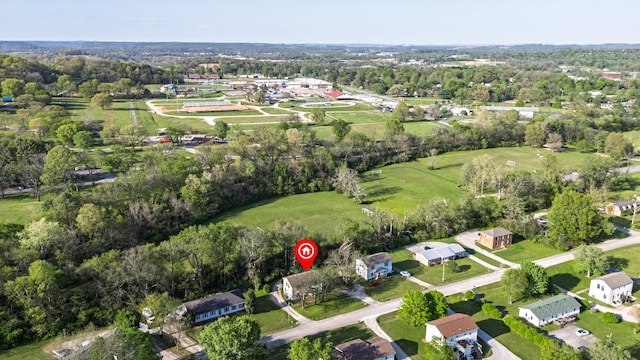 524 Woods Dr, Columbia, TN 38401 - bird's eye view with a residential view