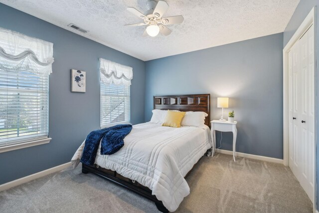 313 Walpole Ct, Nolensville, TN 37135 - carpeted bedroom with baseboards, visible vents, and a closet