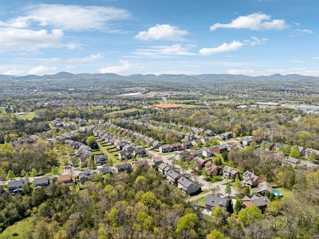313 Walpole Ct, Nolensville, TN 37135 - bird's eye view featuring a residential view and a mountain view