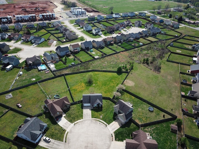 2330 Spike Ct, Clarksville, TN 37040 - bird's eye view featuring a residential view