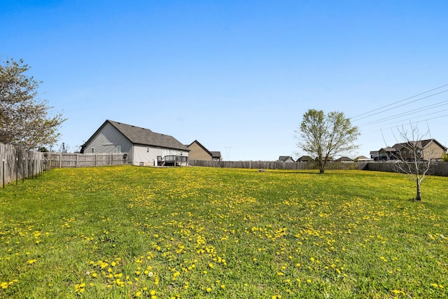 2330 Spike Ct, Clarksville, TN 37040 - view of yard with a fenced backyard