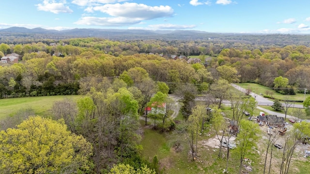 4103 Arno Rd, Franklin, TN 37064 - drone / aerial view with a forest view and a mountain view