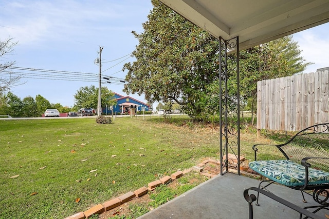 212 Mullican St, Mcminnville, TN 37110 - view of yard with a patio area and fence